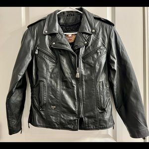 Harley Davidson Women’s Leather Jacket Small in EUC
